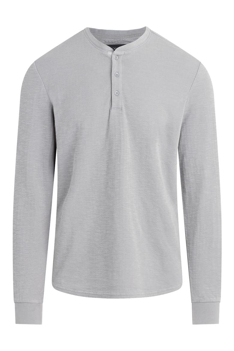 Double Face Thermal Henley Shirt, Alternate, color, ULTIMATE GREY