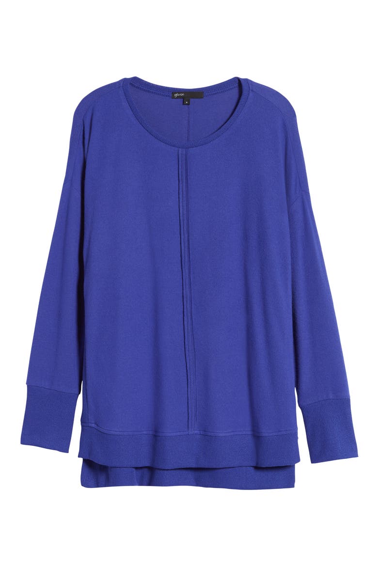 Gibson Cozy Tunic, Alternate, color, AMYTHEST FIRE