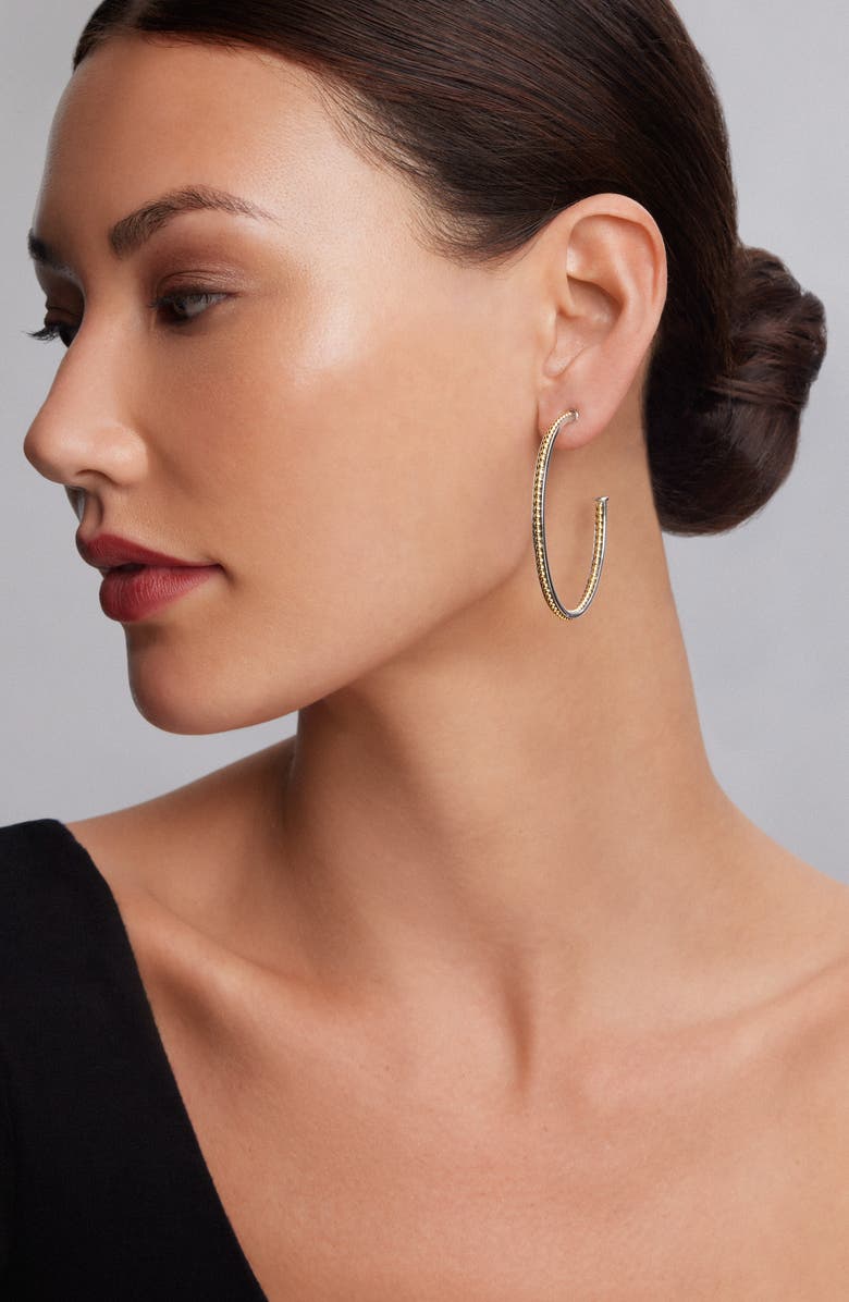 LAGOS Infinity Hoop Earrings, Alternate, color, Gold