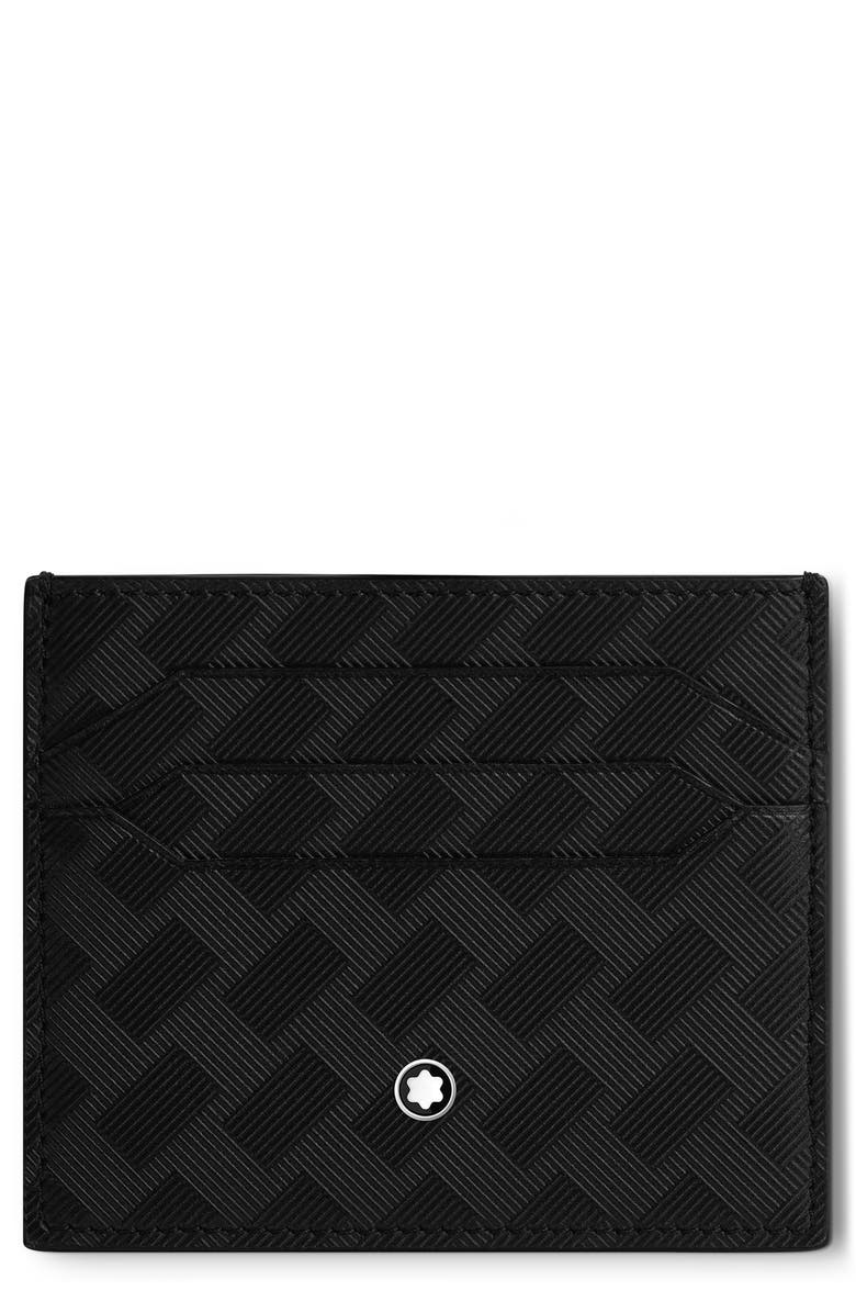 Montblanc Extreme 3.0 Leather Card Case, Main, color, Black