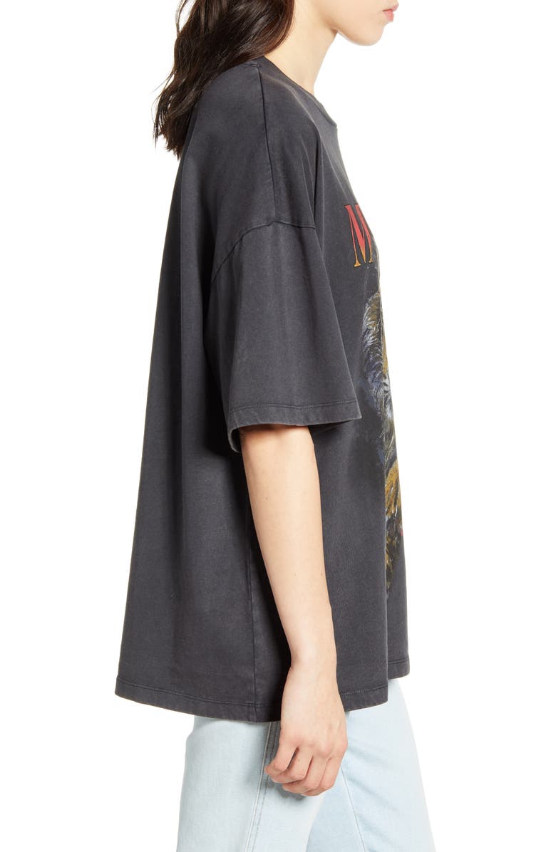 Urban Nation Midnight Oversized Tee, Alternate, color, 