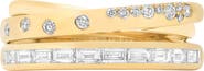 Sara Weinstock Papua 18K Gold & Diamond Alternate Crossover Ring