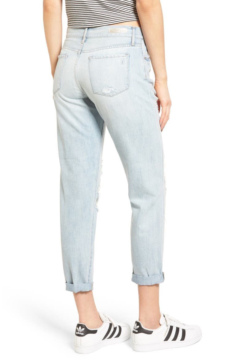 Janis Boyfriend Jeans, Alternate, color, FENWICK