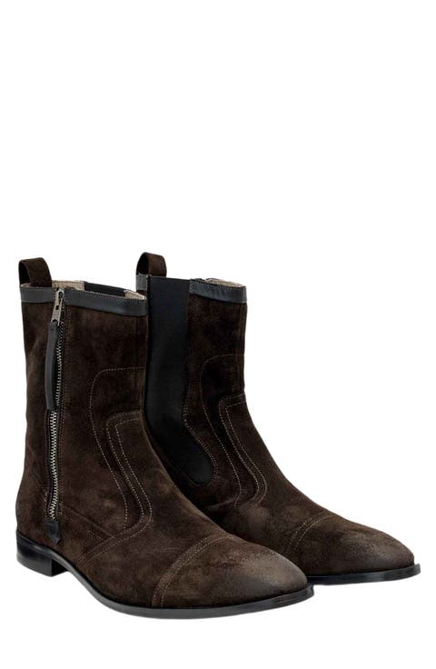 Dorian Leather Zip Boot