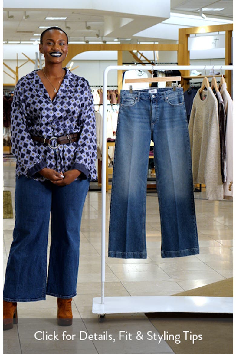 Leenah High Waist Wide Leg Jeans video