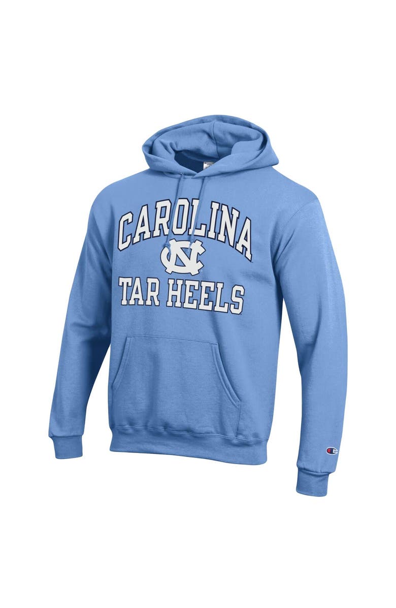 Champion Men's Champion Carolina Blue North Carolina Tar Heels High Motor Pullover Hoodie, Alternate, color, 