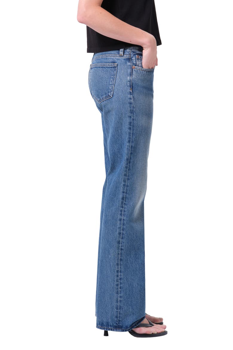 Low Rise Bootcut Jeans, Alternate, color, MARGIN