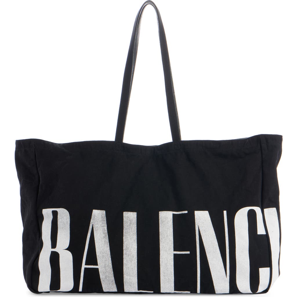 Balenciaga Black East-west Large Tote