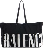Balenciaga Large Editor East/West Canvas Tote