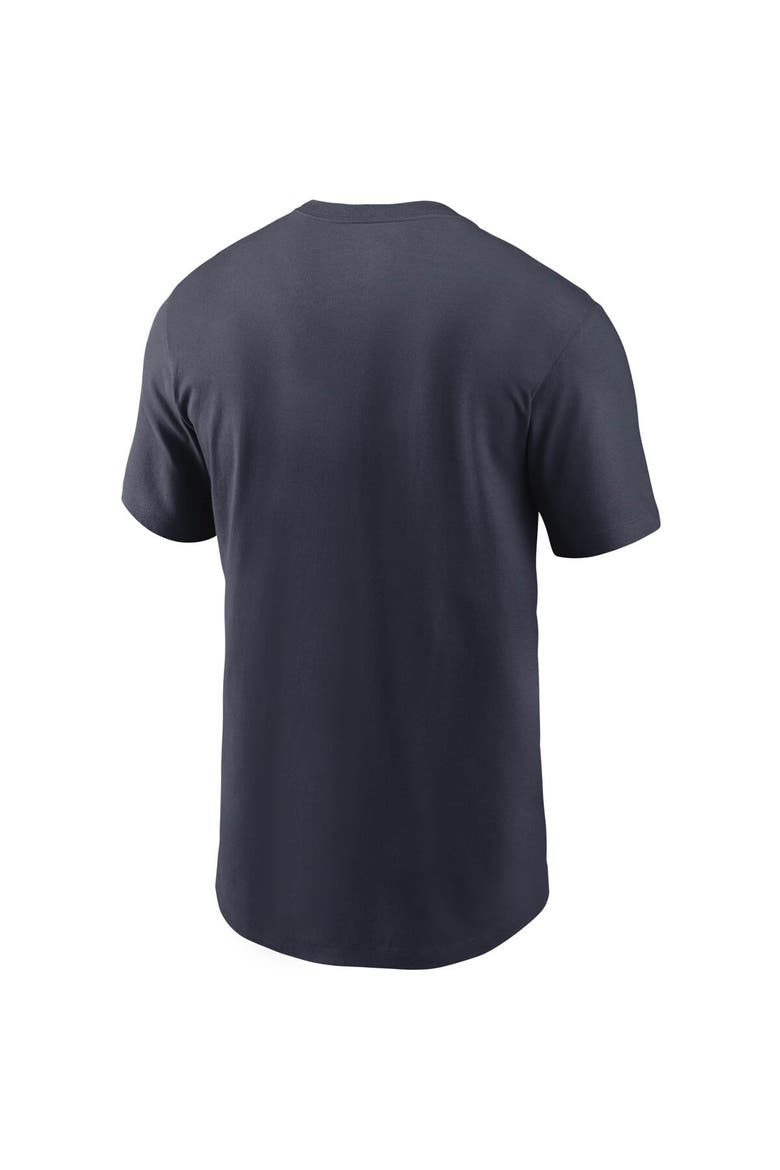 Men's Nike Navy Houston Texans Team Wordmark T-Shirt, Alternate, color, Navy