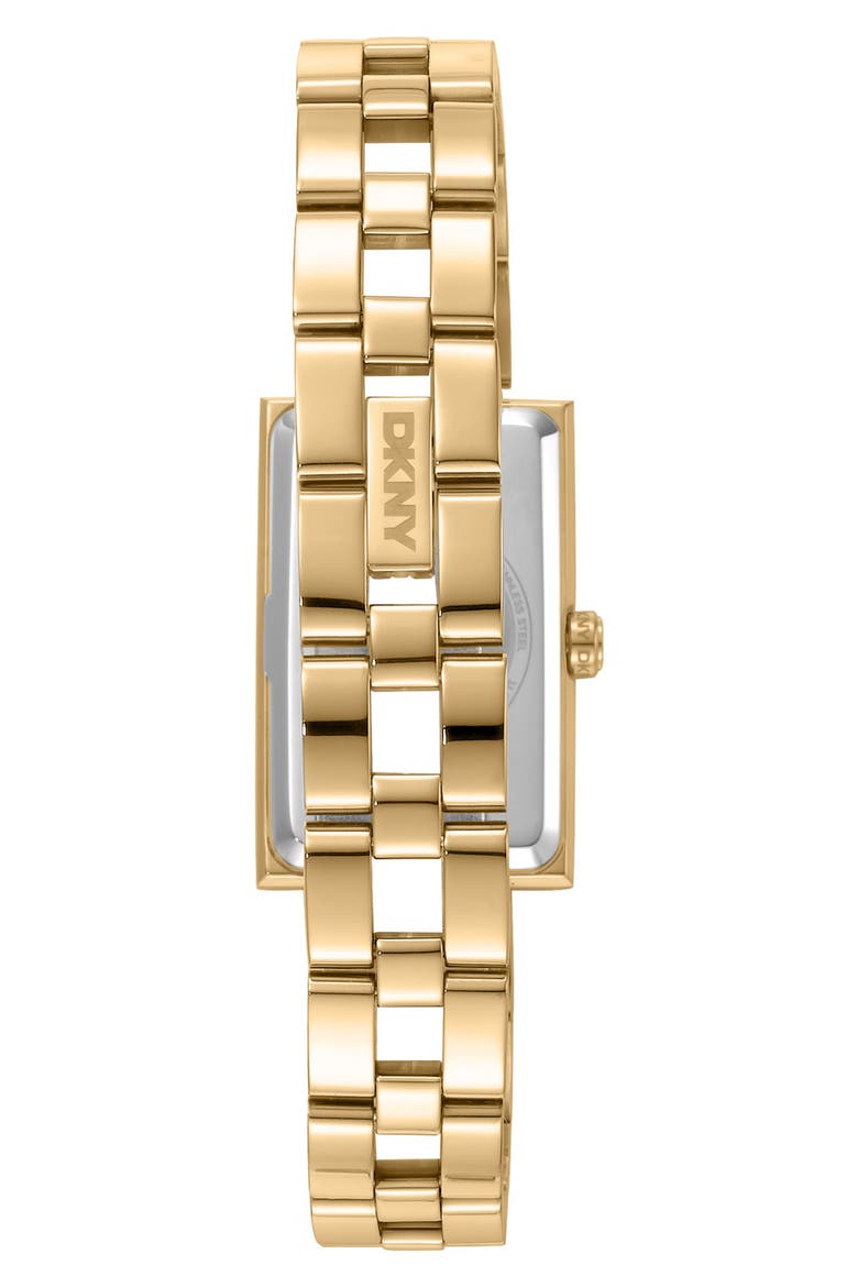 Soho Rectangular Bracelet Watch, Alternate, color, SILVER/ GOLD