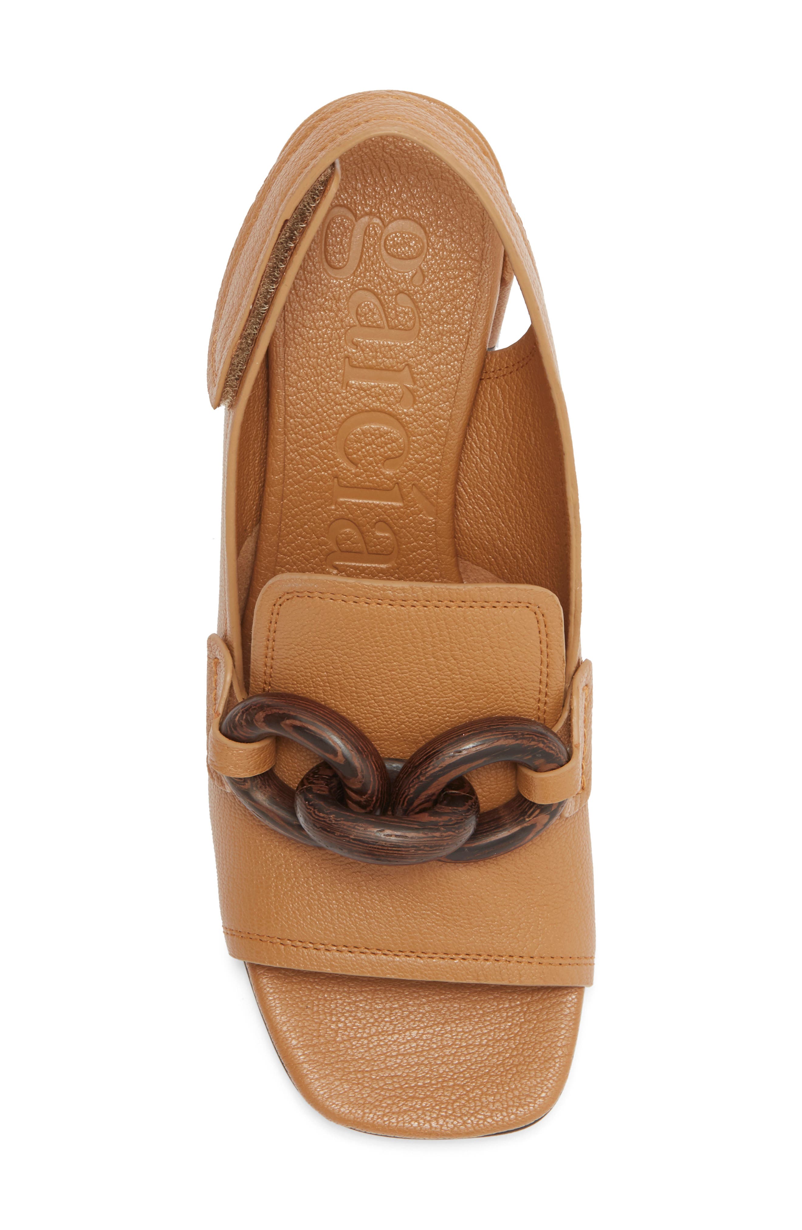 Pedro Garcia Udelia Block Heel Slingback Sandal, Alternate, color, Tan