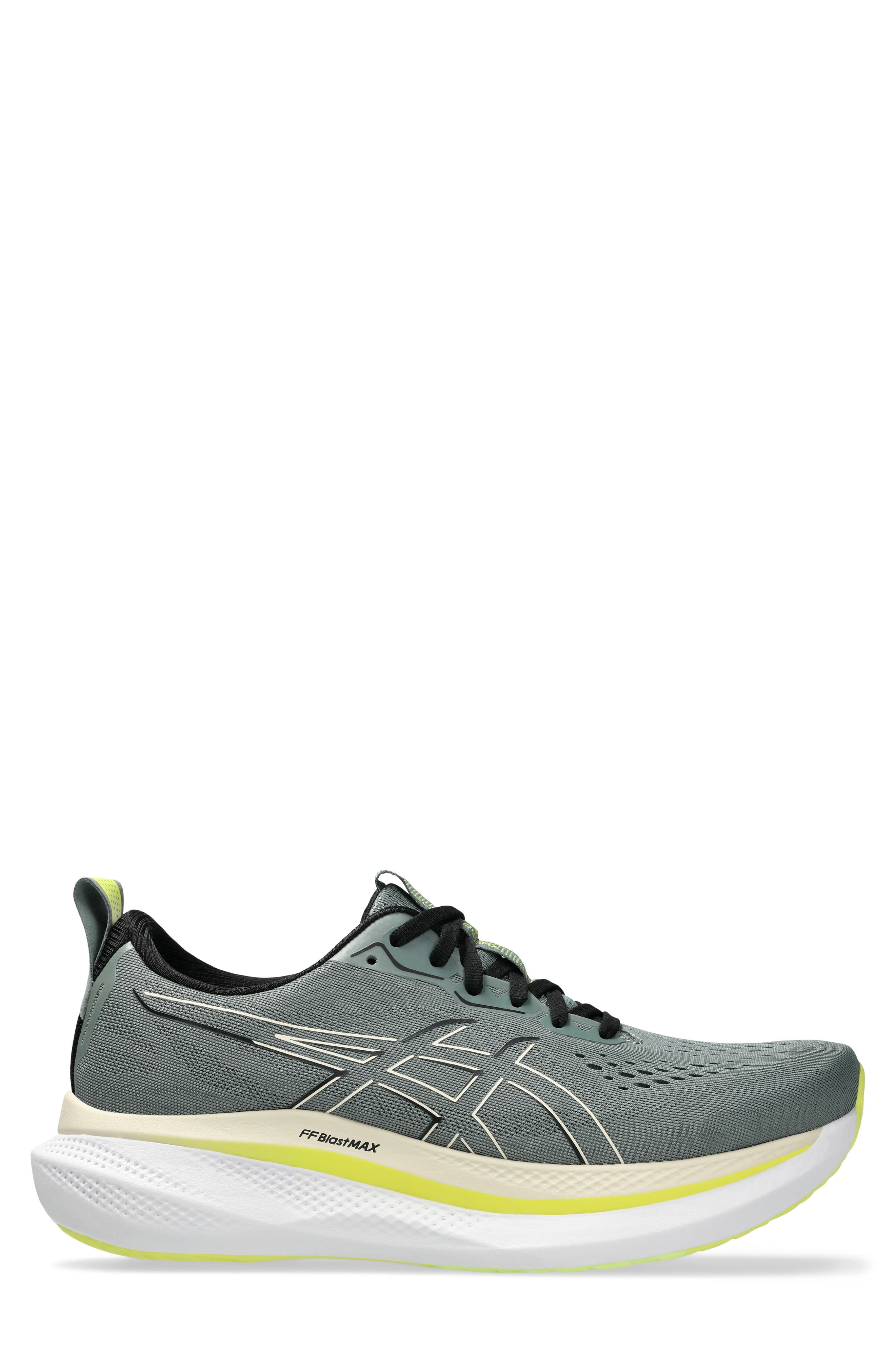 ASICS<sup>®</sup> GLIDERIDE<sup>®</sup> MAX Running Shoe, Alternate, color, Monument Blue/Vanilla