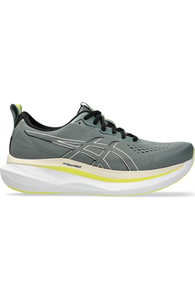 ASICS<sup>®</sup> GLIDERIDE<sup>®</sup> MAX Running Shoe, Alternate, color, Monument Blue/Vanilla