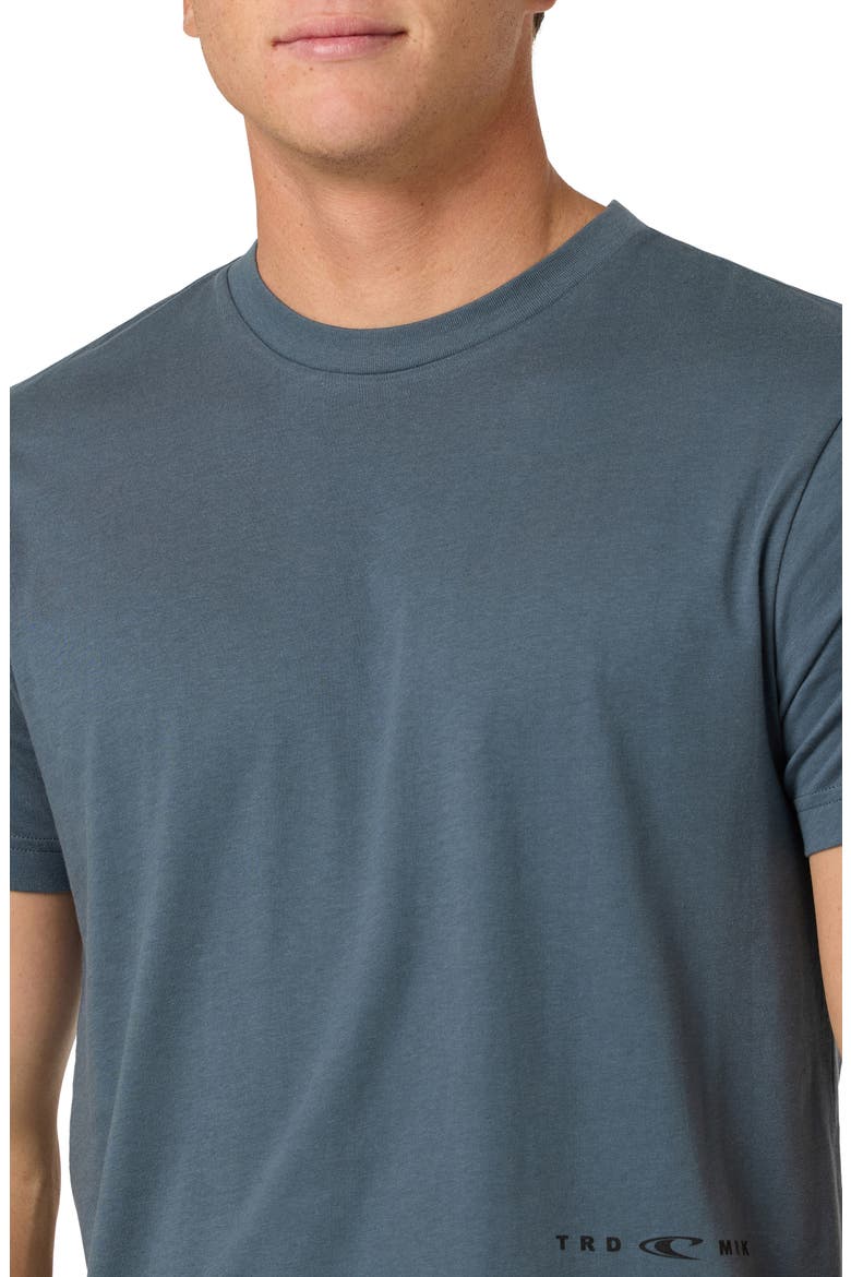 Drop Shadow Classic Cotton Graphic T-Shirt, Alternate, color, DARK SLATE