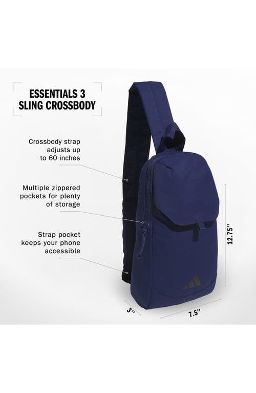 ADIDAS ORIGINALS ADIDAS ESSENTIALS 3 SLING CROSSBODY BAG 
