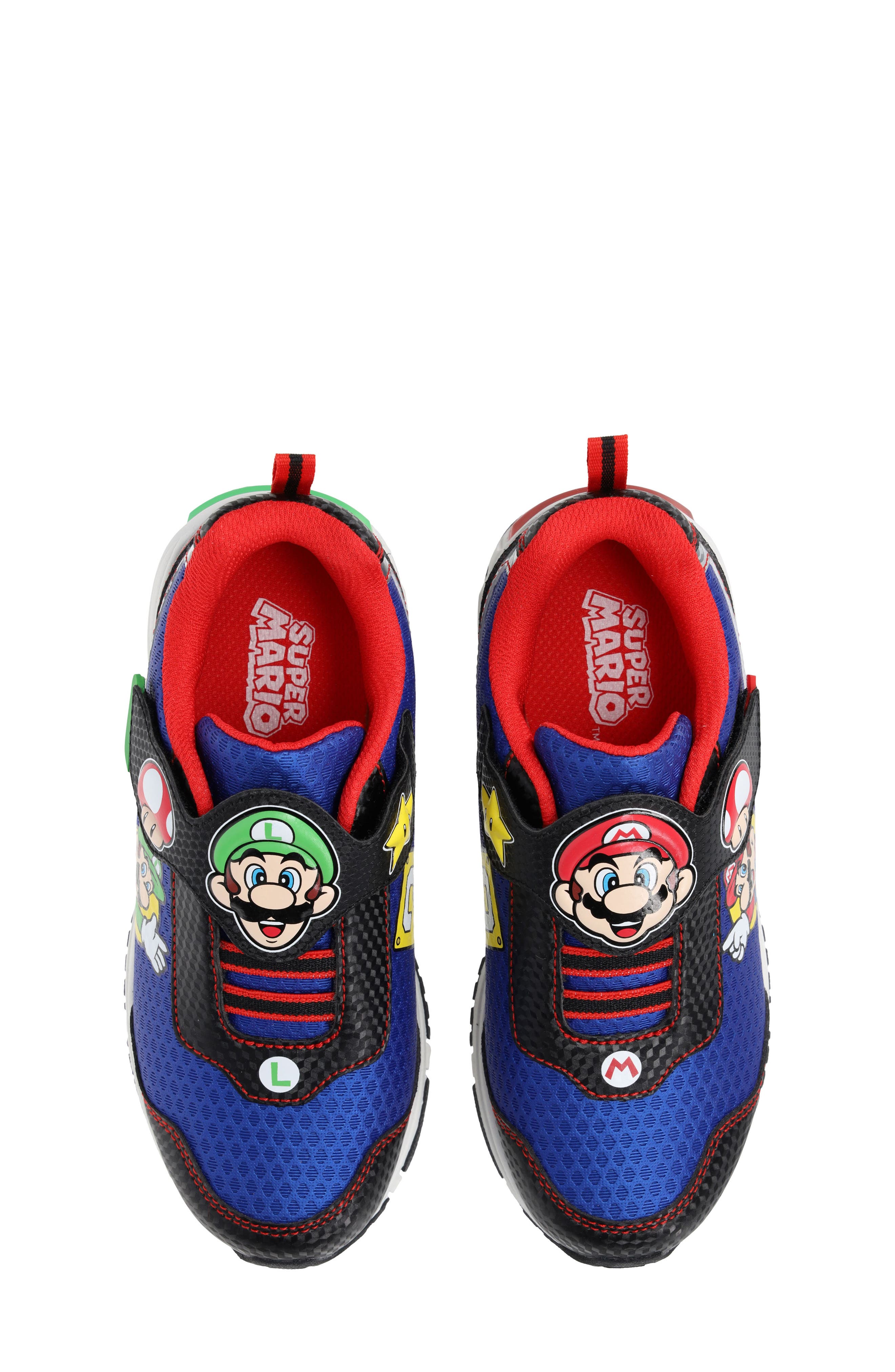 SG Footwear Kids' Mario & Luigi Mix-and-Match Sneaker, Alternate, color, 