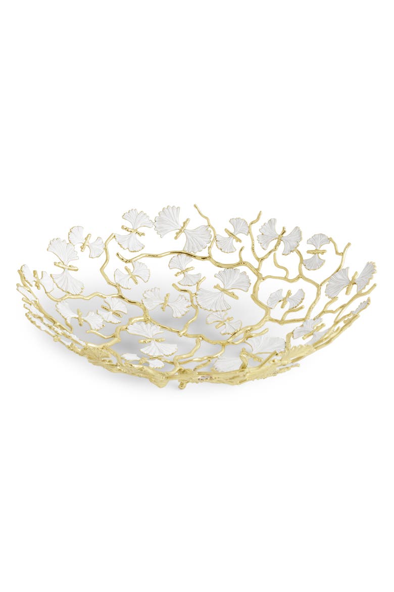 Butterfly Ginkgo Centerpiece Bowl, Main, color, NO COLOR