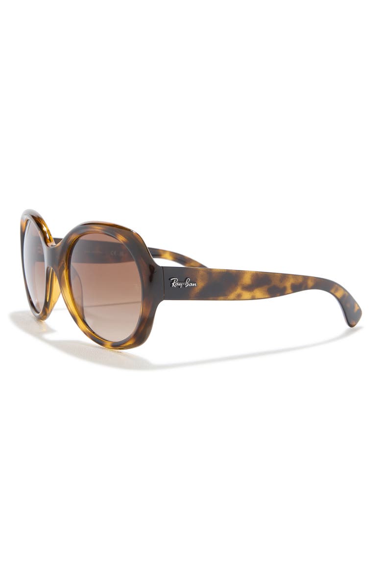 57mm Round Sunglasses, Alternate, color, HAVANA