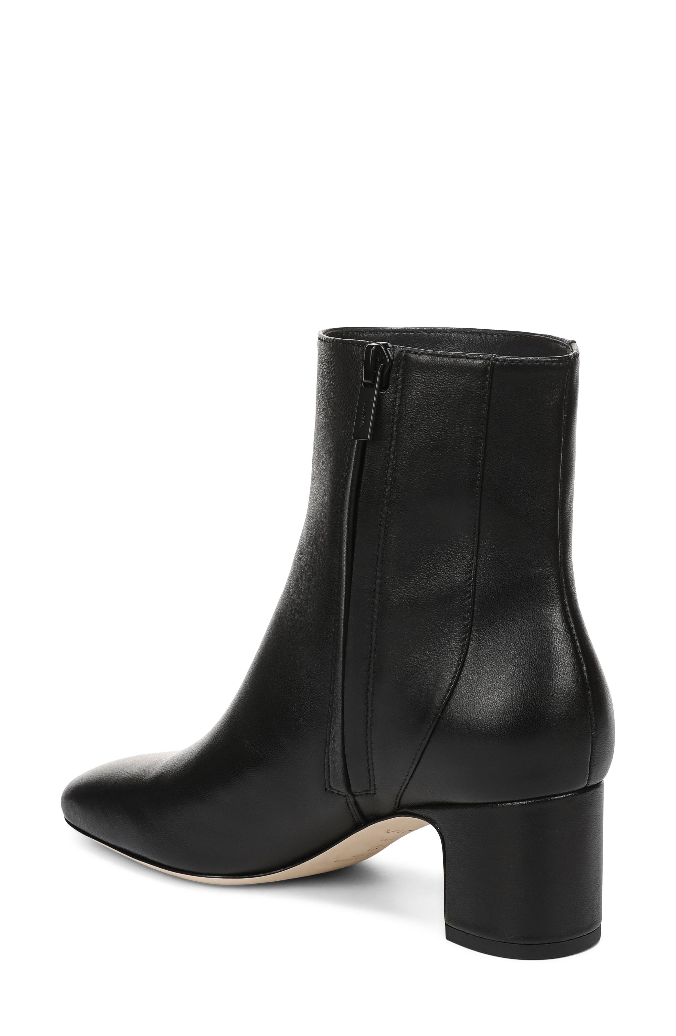 Kimm Leather Bootie, Alternate, color, BLACK LEATHER