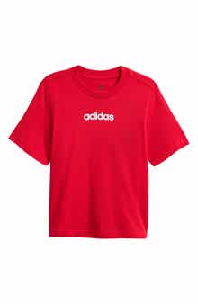 adidas Kids' Linear Cotton Graphic T-Shirt