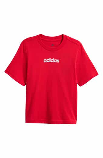adidas Kids' Linear Cotton Graphic T-Shirt