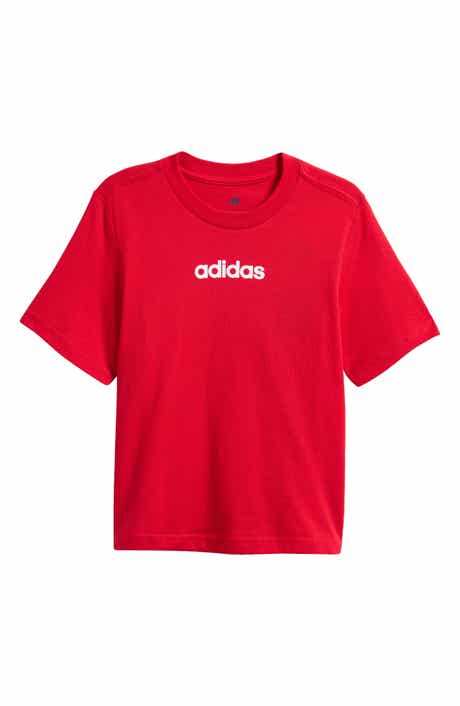 adidas Kids' Linear Cotton Graphic T-Shirt