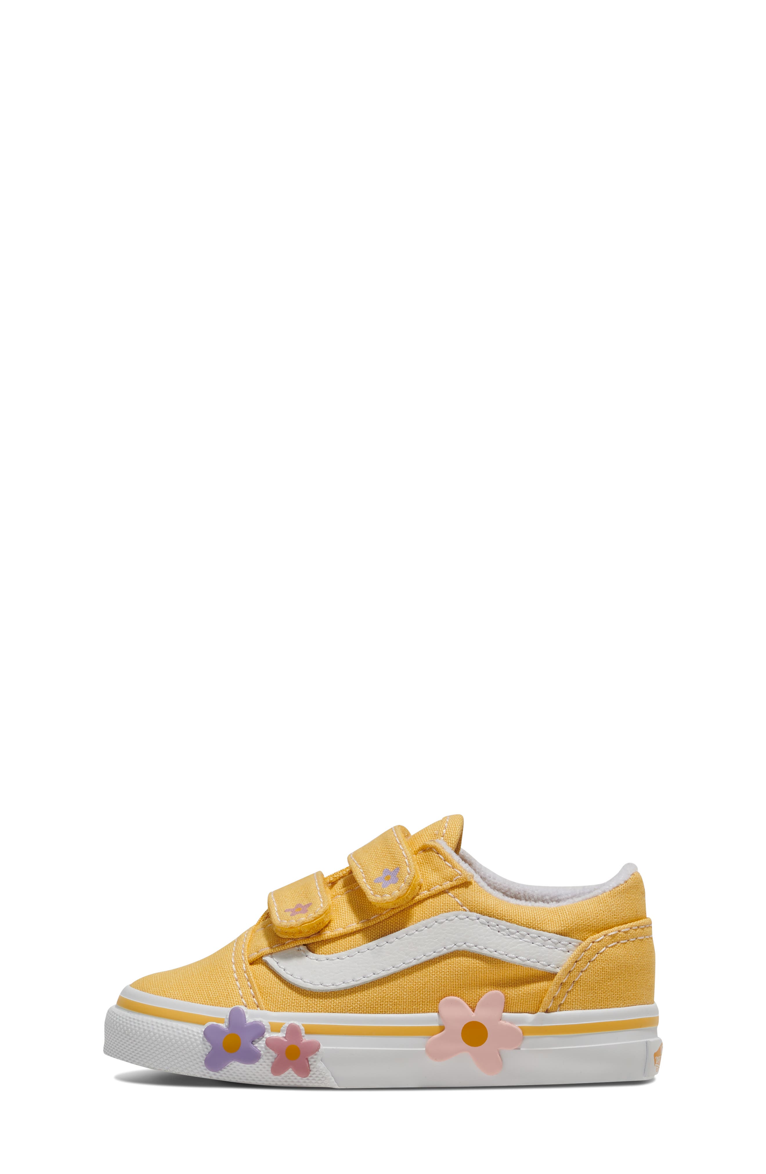 Vans Old Skool Flower Sneaker, Alternate, color, 