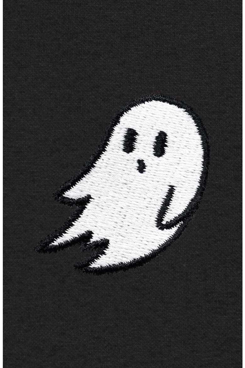 Mens Ghost Midweight Fleece Short, Alternate, color, Black