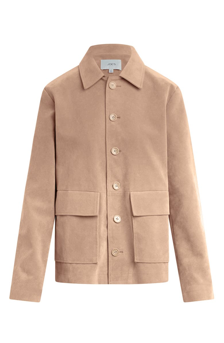 Joe's Faux Suede Chore Coat, Alternate, color, Camel