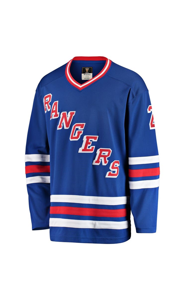 FANATICS Men's Fanatics Branded Brian Leetch Blue New York Rangers Premier Breakaway Retired Player Jersey, Alternate, color, 