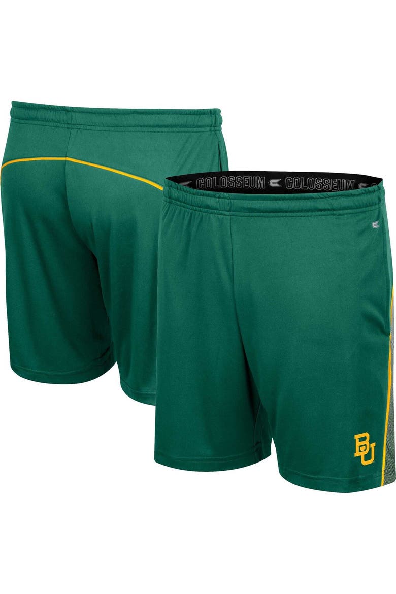 Men's Colosseum Green Baylor Bears Laws of Physics Shorts, Main, color, Green