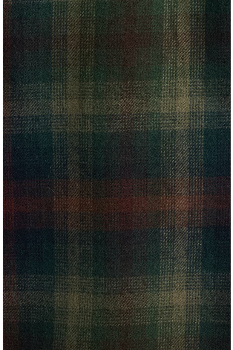 Burnside Flannel Shirt, Alternate, color, GREEN MULTI PLAID