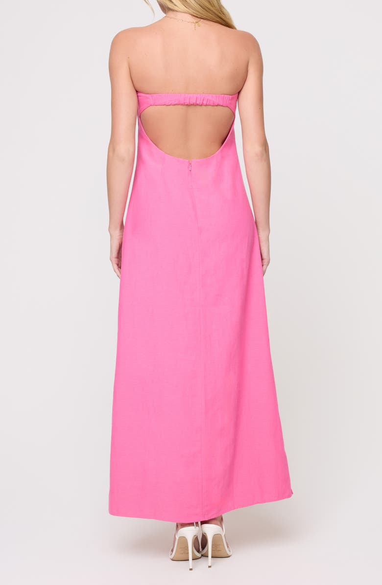 LSPACE Spring In Love Strapless Cover-Up Maxi Dress, Alternate, color,