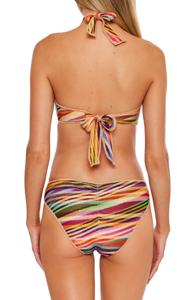 Becca Awaken High Neck Bikini Top, Alternate, color,