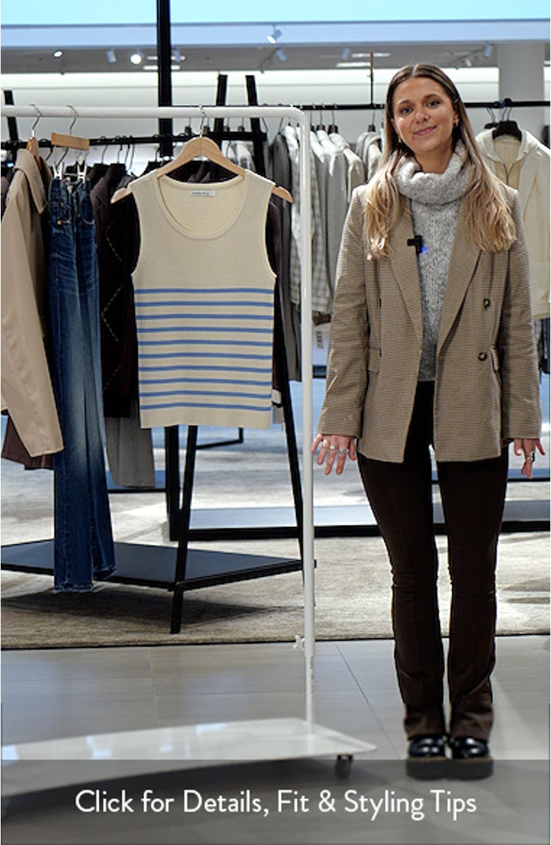 Amba Stripe Rib Tank, sales video thumbnail