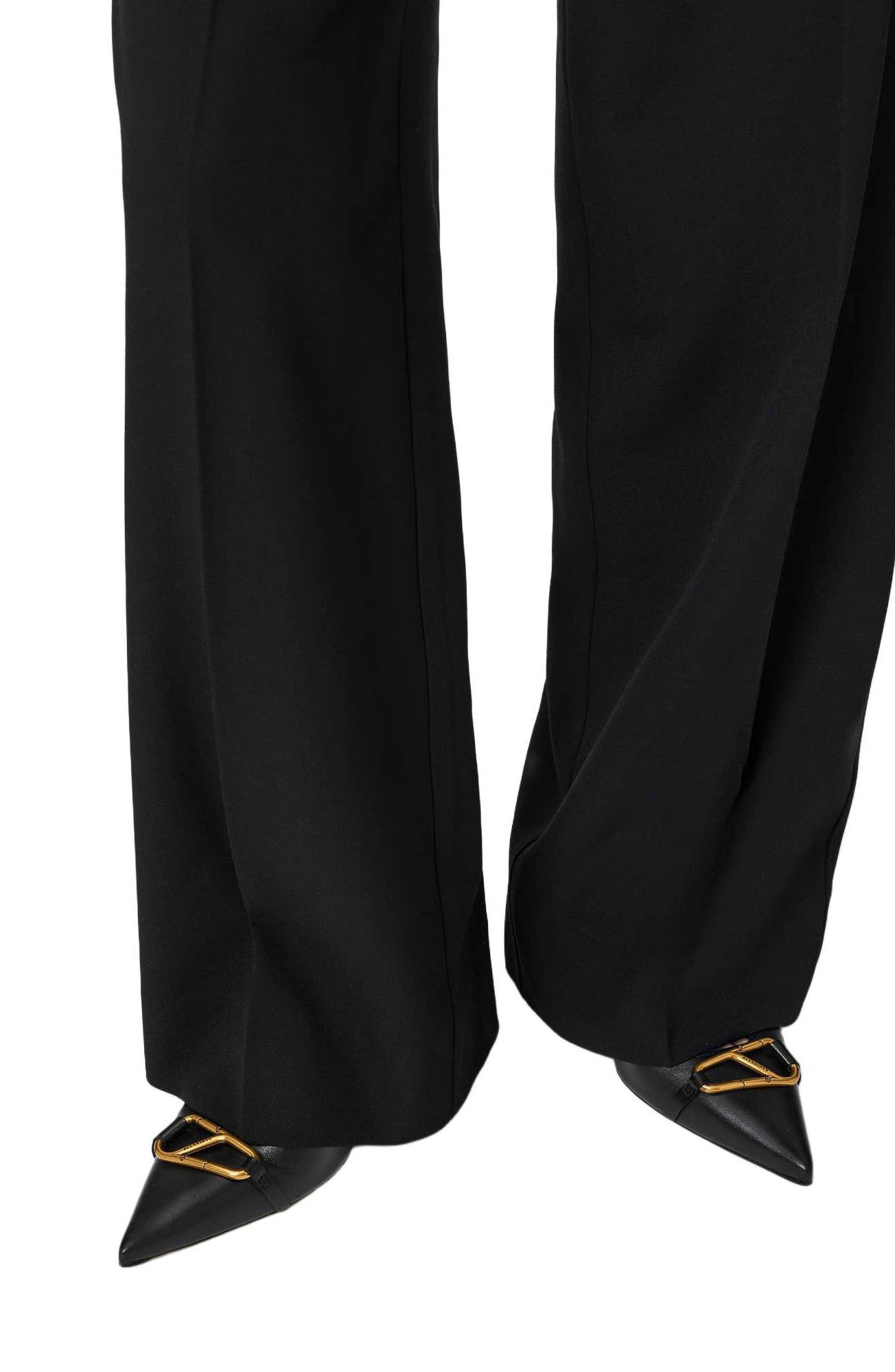 AllSaints Hera Pointed Toe Slingback Pump, Alternate, color, Black