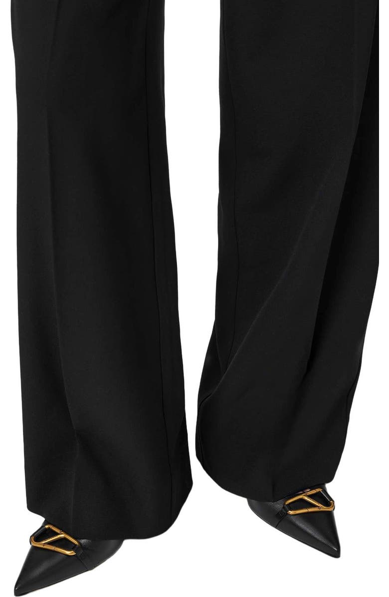 AllSaints Hera Pointed Toe Slingback Pump, Alternate, color, Black