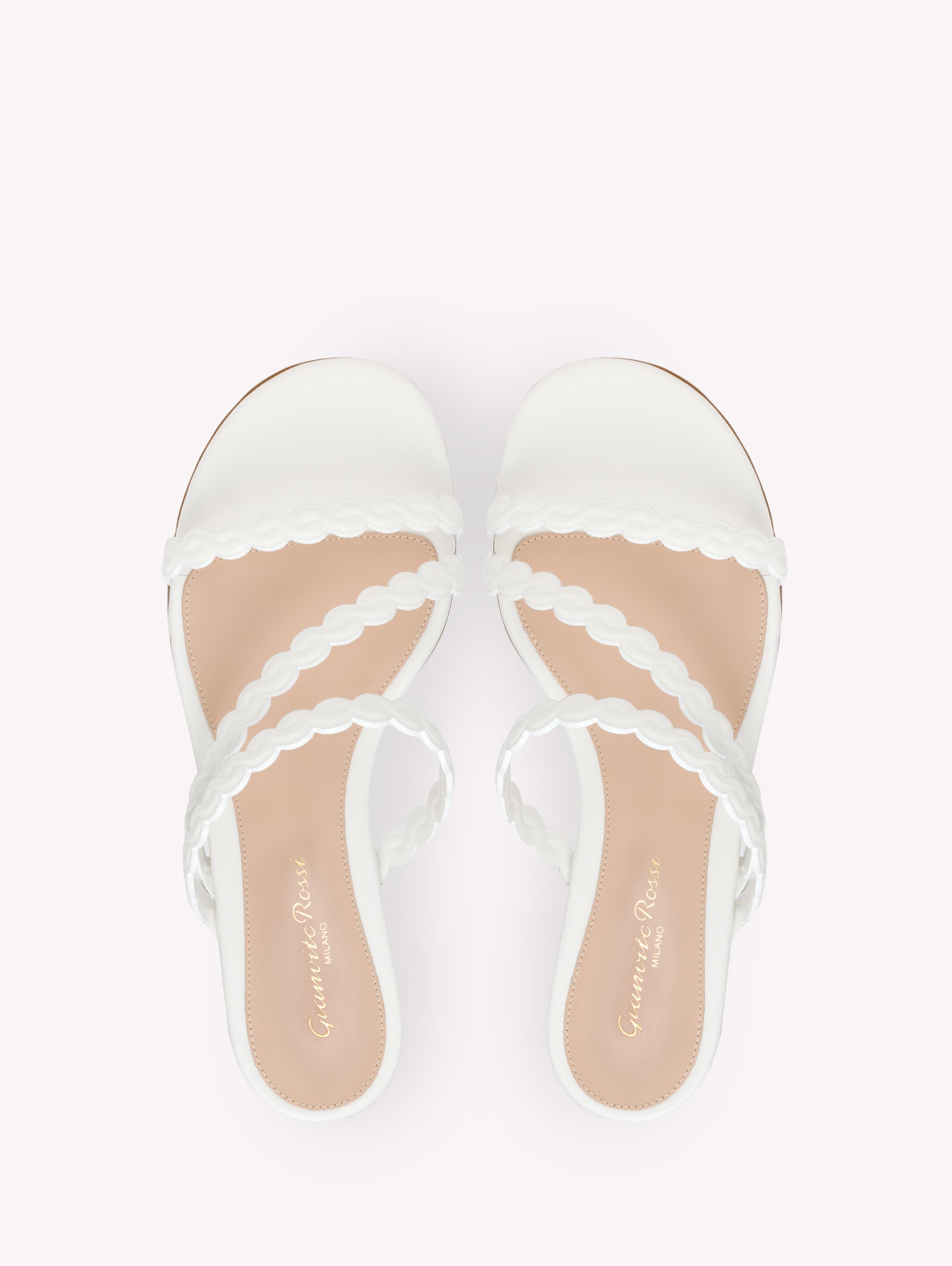 Gianvito Rossi Kai 05 Flat, Alternate, color, White Nappa