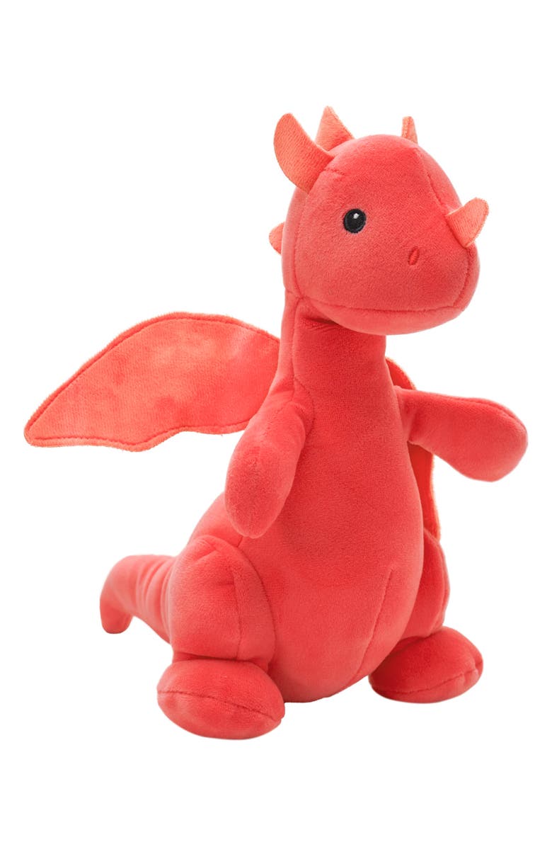 Manhattan Toy Brightfuls Salsa Dragon Stuffed Animal, Main, color, Red