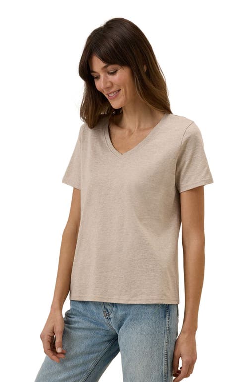 Pact Organic Cotton Softspun V-neck Tee