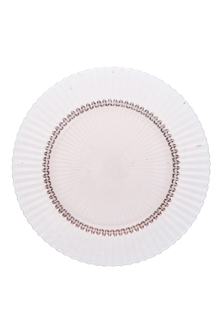 Archie Set of 4 Pink Dinner Plates, Main, color, PINK