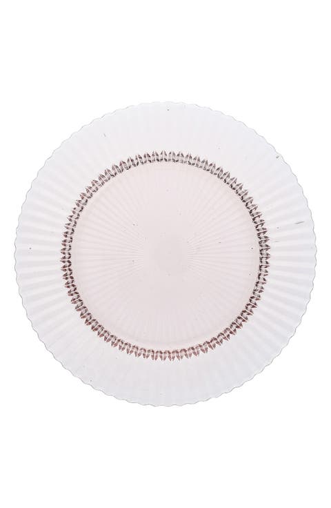 Archie Set of 4 Pink Dinner Plates