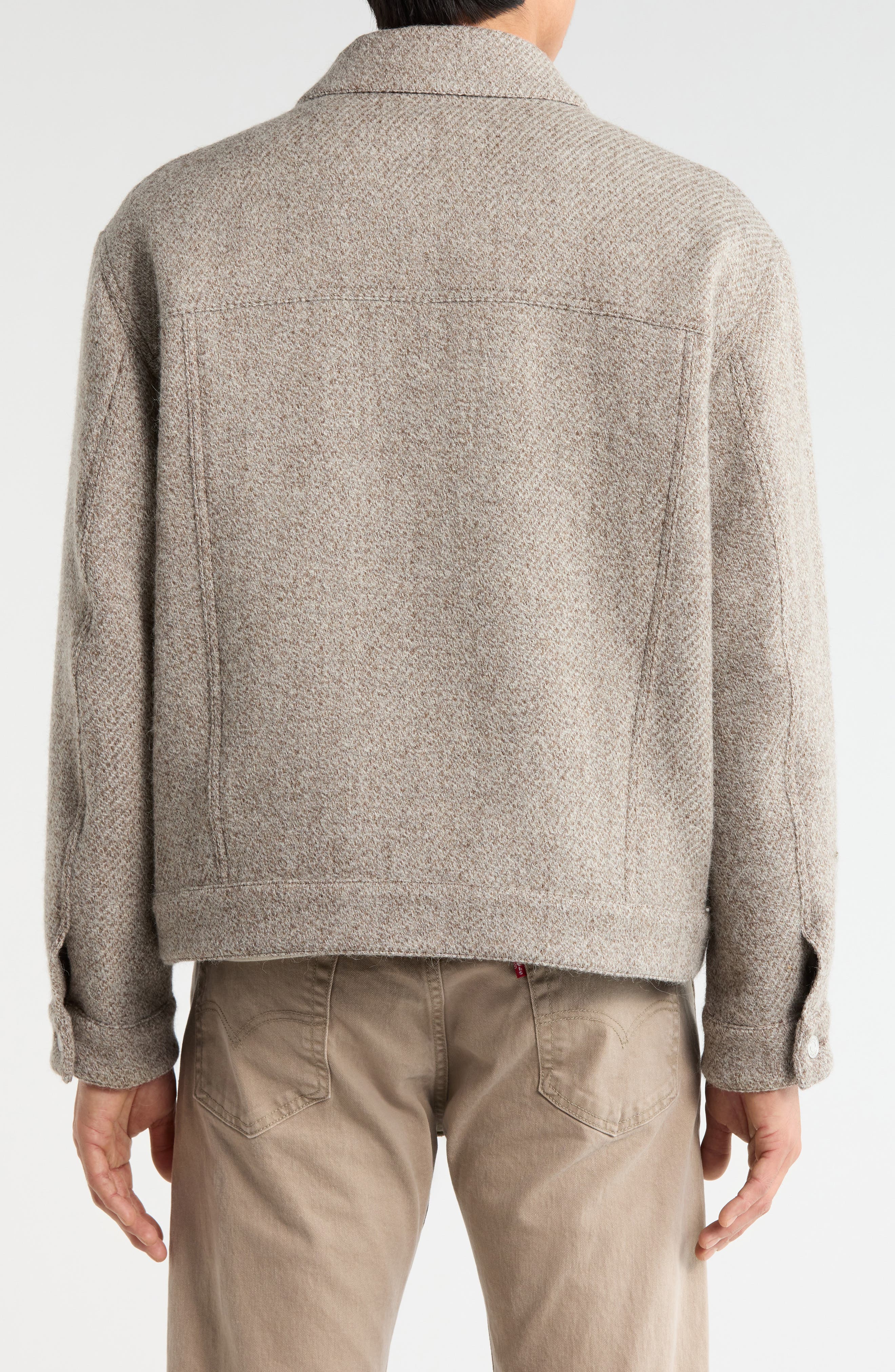 Tweed Trucker Jacket - image 2