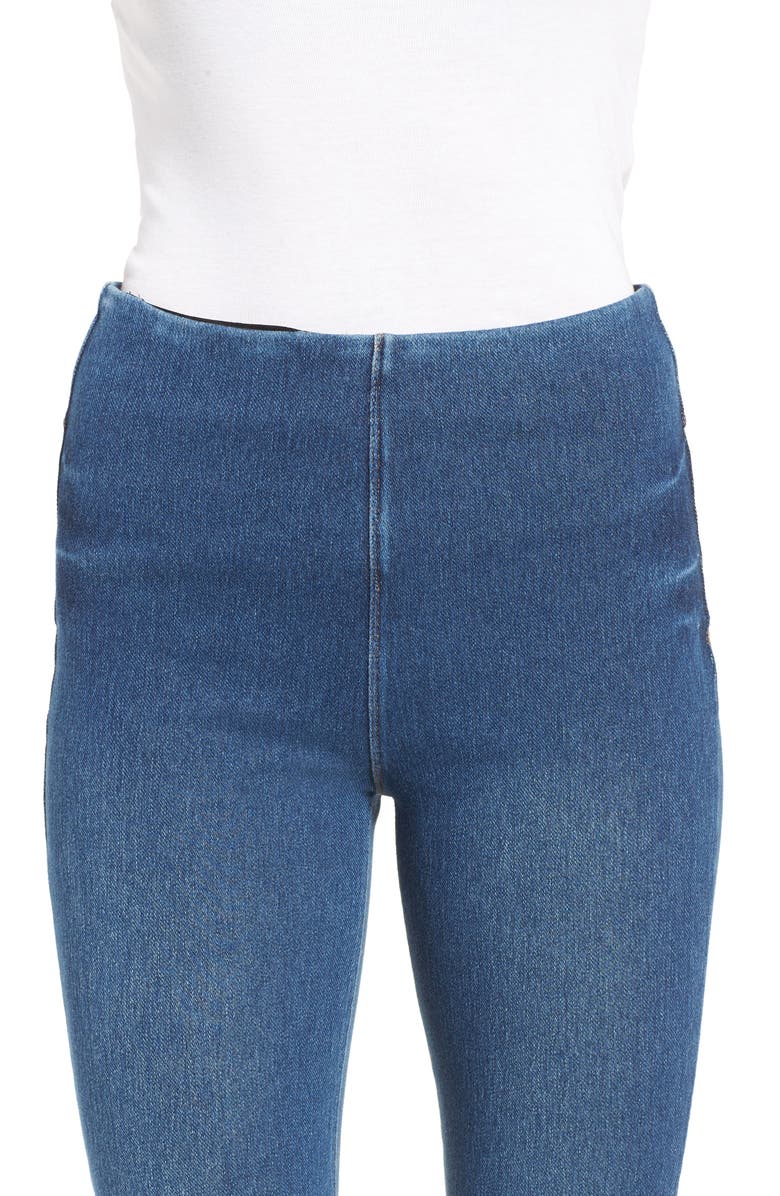 Lysse Boyfriend High Rise Denim Jeans, Alternate, color, Mid Wash