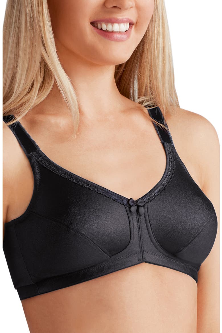 Rita Soft Cup Bra, Main, color, BLACK