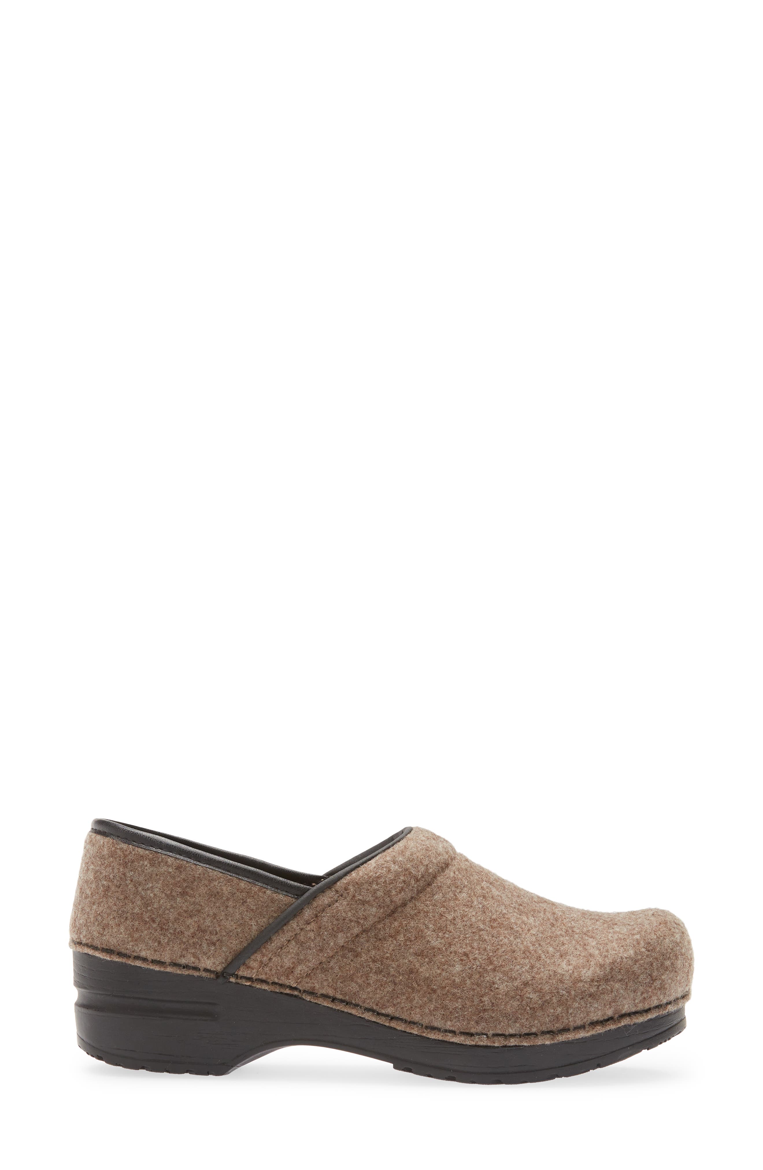 Sanita Ava Wool Clog, Alternate, color, Stone