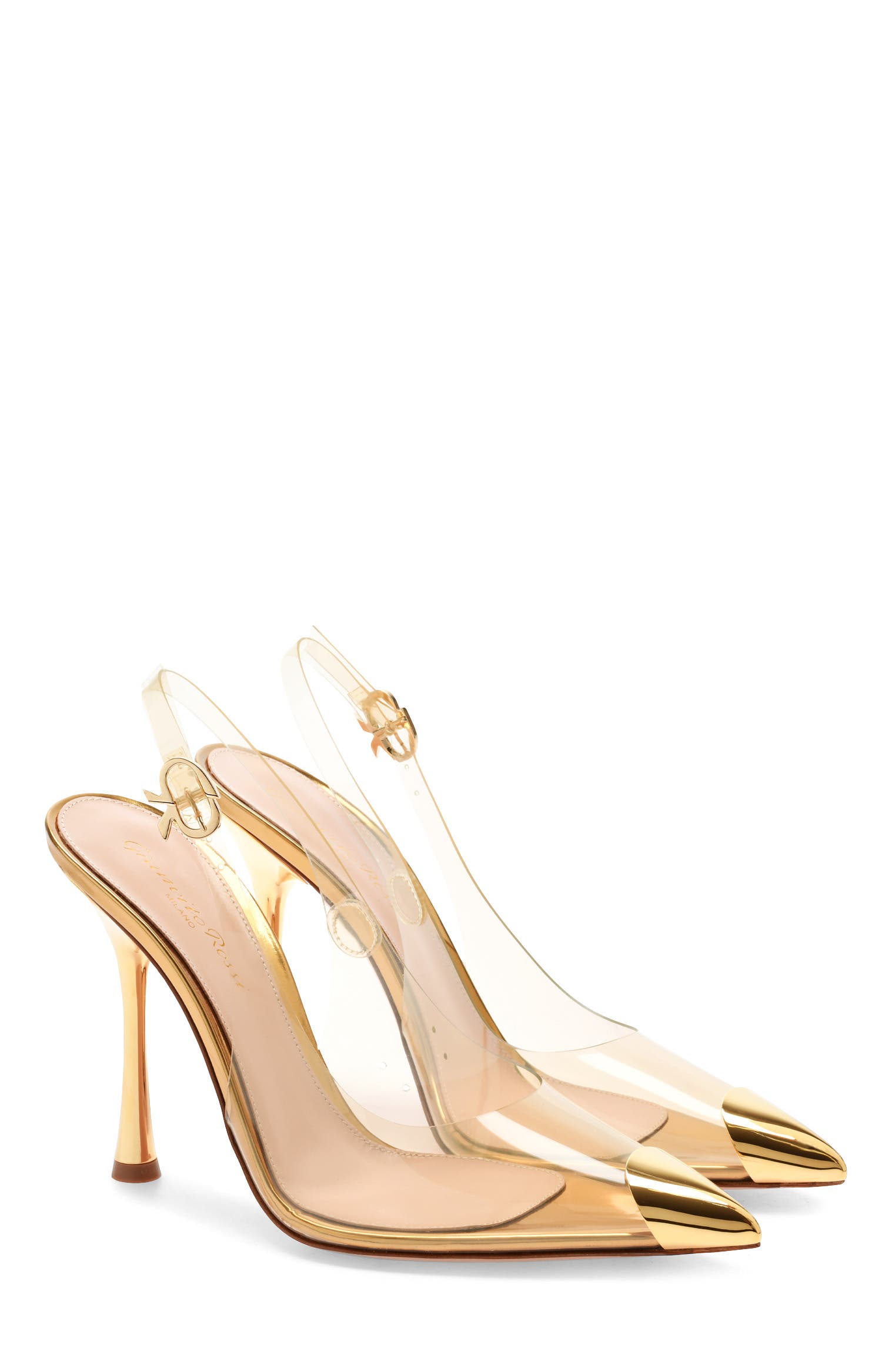 Gianvito Rossi Diana Pump, Alternate, color, Gold Tpu