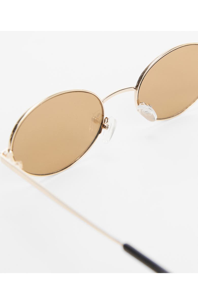 MANGO Round Sunglasses, Alternate, color, 