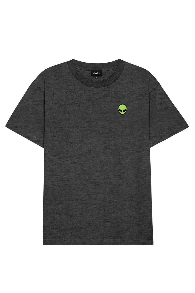 Mens Alien Heavyweight Tee, Main, color, Charcoal Htr